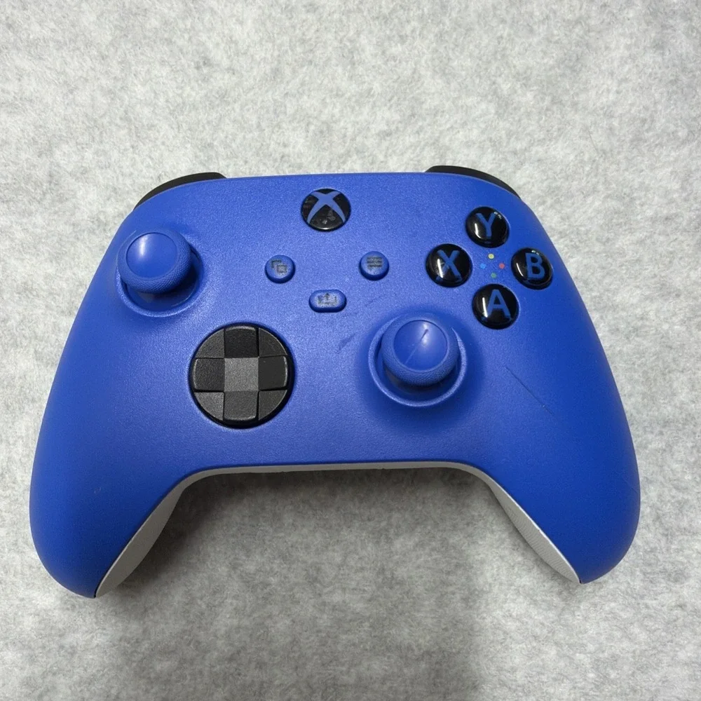Microsoft Xbox Series X|S Wireless Controller Shock Blue 1914 No Battery Cover